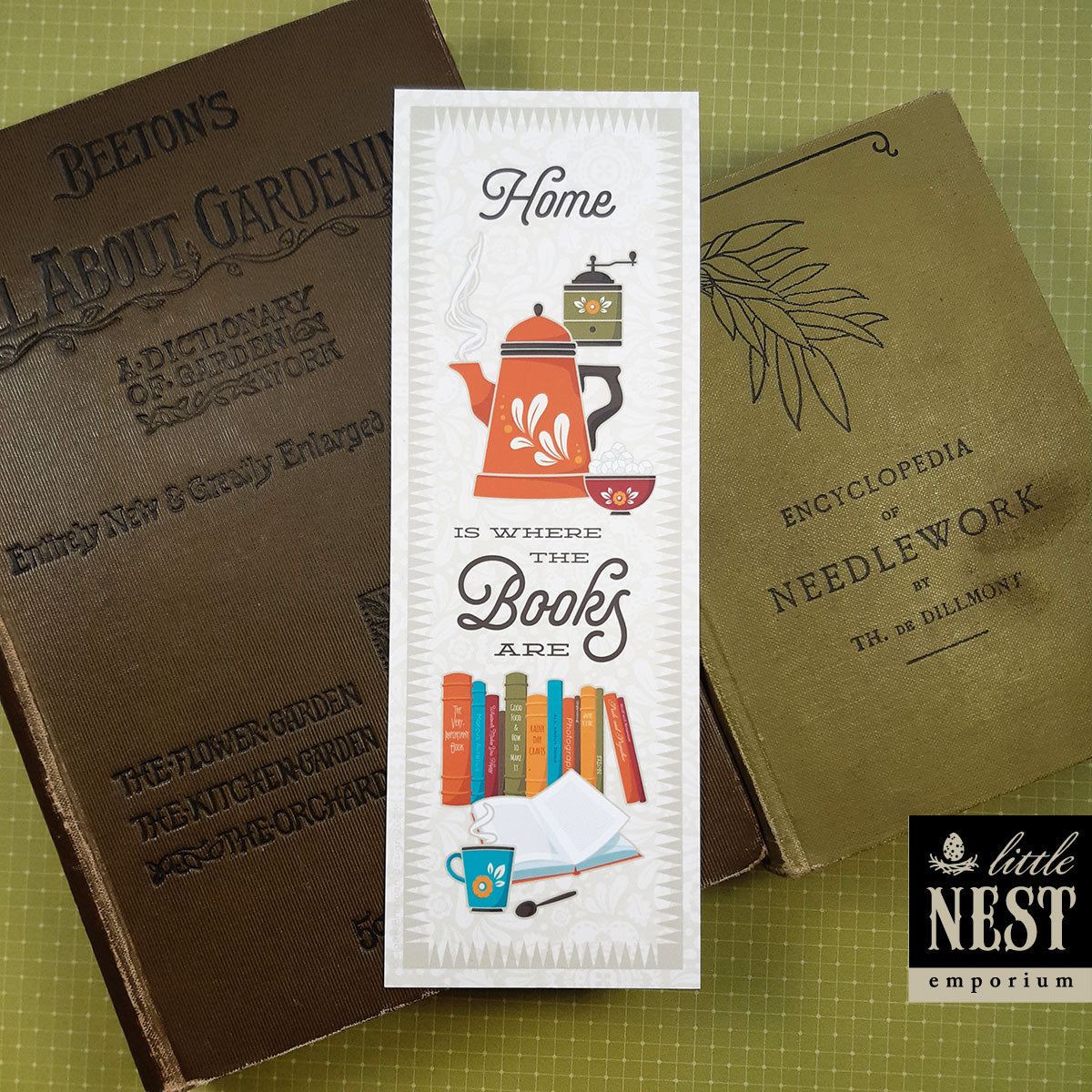 Coffee drinking, book lovers, Bookmarks