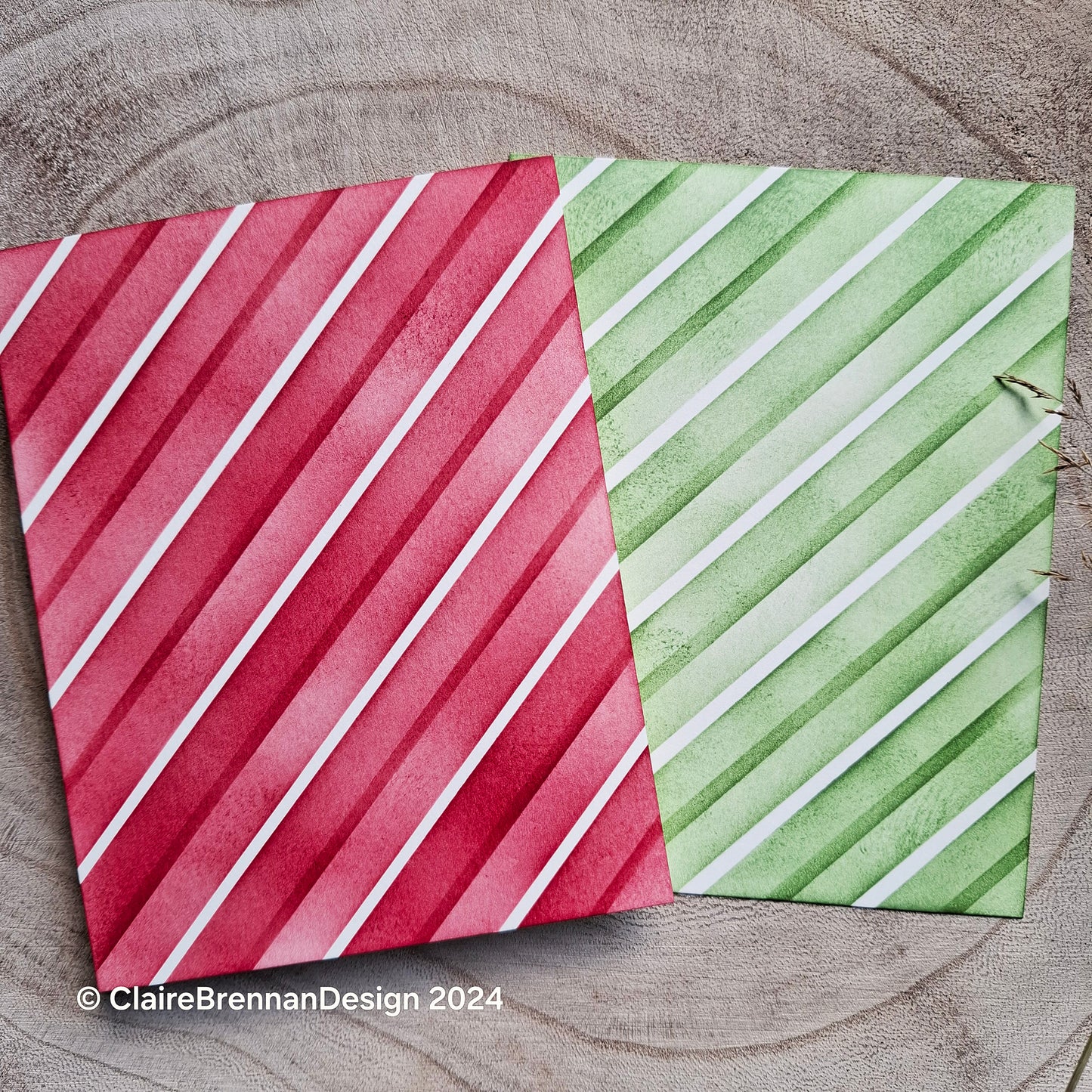 Candy Stripe Stencil